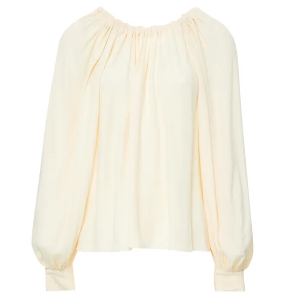 Ulla Johnson Cream Boho Blouse